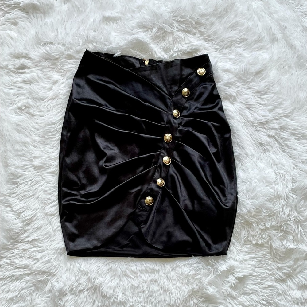 Fashion Nova Miami Night Black Mini Skirt Size S